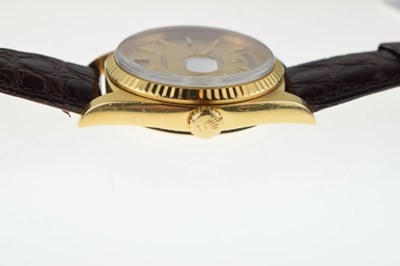 Lot 74 - Rolex - Gentleman's Oyster Perpetual Daydate 18K wristwatch