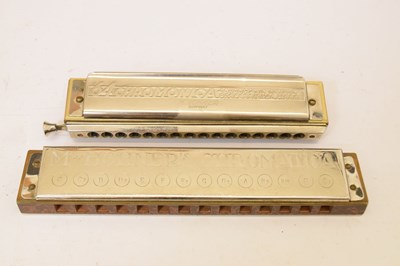 Lot 295 - Two Hohner harmonicas