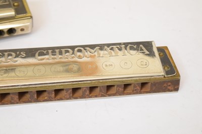 Lot 295 - Two Hohner harmonicas