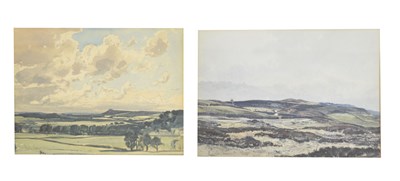 Lot 559 - Claude Muncaster (1903-1974)  - Two watercolours - Moorland scenes