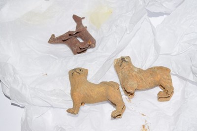 Lot 307 - 19th Century straw-work Noah's Ark