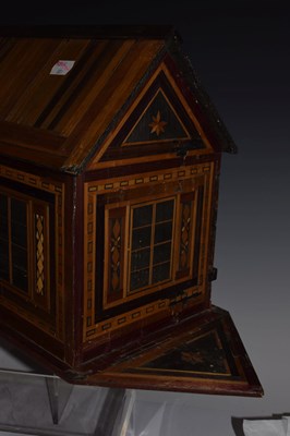 Lot 307 - 19th Century straw-work Noah's Ark