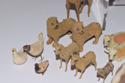 Lot 307 - 19th Century straw-work Noah's Ark