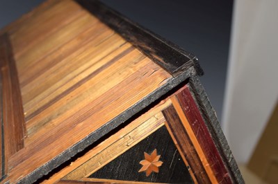 Lot 307 - 19th Century straw-work Noah's Ark