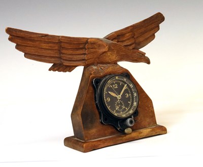 Lot 93 - Junghans World War II Luftwaffe Blindfliguhr cockpit clock