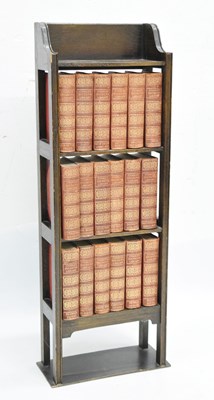 Lot 401 - Collection of 'Charles Dickens Library' half leather bounds books