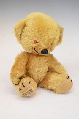 Lot 379 - Merrythought - Small golden mohair 'cheeky' teddy bear