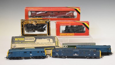 Lot 363 - Assorted group of boxed and loose 00 gauge railway train set locomotives
