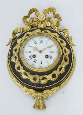 Lot 578 - Louis XVI style wall clock