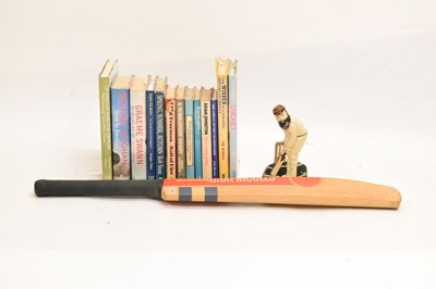 Lot 348 - Mixed quantity of cricket related items