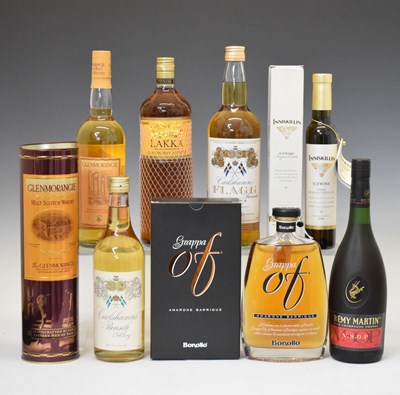Lot 414 - Quantity of wine, liquors and spirits