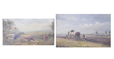 Lot 572 - Attributed to Henry Harris (1852-1926) - Two oils on canvas