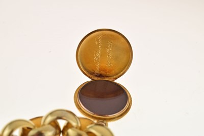 Lot 174 - Victorian gold bracelet