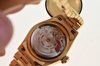 Lot 224 - Rolex - Lady's Oyster Perpetual Datejust 18ct gold wristwatch
