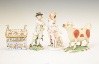 Lot 388 - Group of 19th Century ceramics