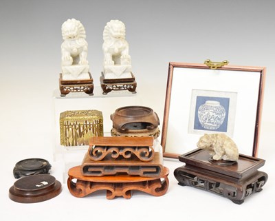 Lot 461 - Group of Chinese and Japanese items