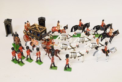 Lot 302 - Britains - Irish State Coach set