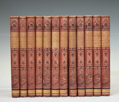 Lot 400 - 'Old and New London', Cassell & Co., six sets of two volumes