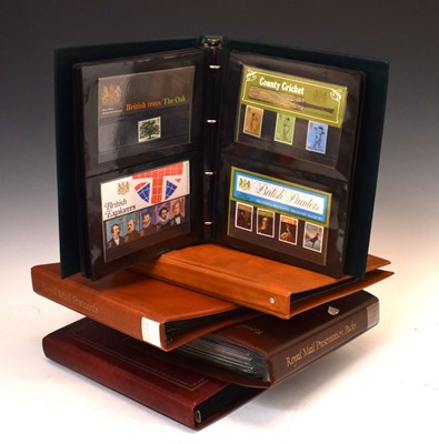 Lot 266 - Quantity of Royal Mail Presentation packs, 1966 to 1991 in five albums