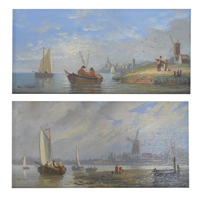 Lot 562 - Raymond Campbell - Pair of oils on board