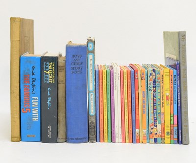 Lot 397 - Quantity of children's books to include Enid Blyton (some first editions), Rupert annuals, Beatrix Potter, Goon Show etc