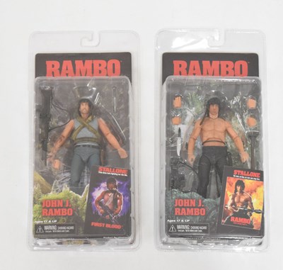 Lot 374 - Two Reel Toys Rambo action figures