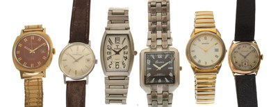 Lot 164 - Eterna-Matic - Gentleman's stainless steel cased wristwatch