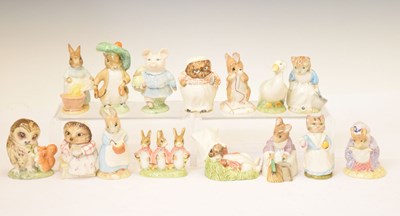Lot 448 - Group of fifteen boxed Royal Albert 'Beatrix Potter' figures