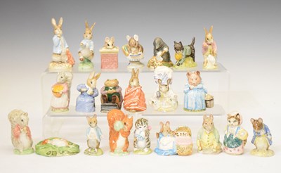 Lot 451 - Group of twenty-two Royal Albert 'Beatrix Potter' figures