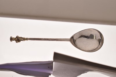 Lot 238 - James I silver Saint Matthew apostle spoon