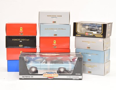 Lot 324 - Quantity of boxed Burago diecast model vehicles