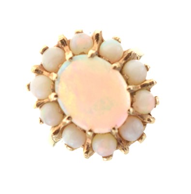 Lot 16 - Opal dress ring