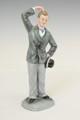Lot 426 - Royal Doulton - Limited edition Laurel & Hardy 'Stan Laurel' porcelain figure
