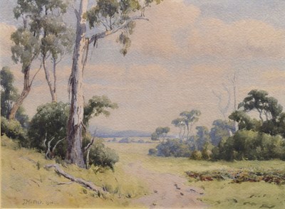 Lot 655 - John Mather, (Australian, 1848-1916) - Watercolour - Woori Yallock