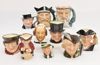 Lot 425 - Group of Royal Doulton and other character jugs