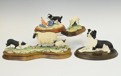 Lot 218 - Four Border Fine Arts groups