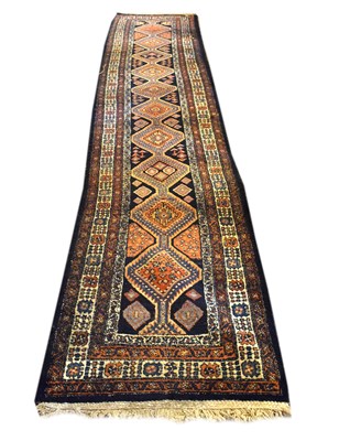 Lot 624 - Middle Eastern blue ground runner