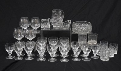 Lot 721 - Quantity of cut glass etc