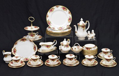 Lot 444 - Royal Albert 'Old Country Roses' pattern eight person service