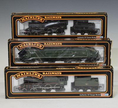 Lot 339 - Mainline Railways - Three 00 gauge British Railways locomotives and tenders