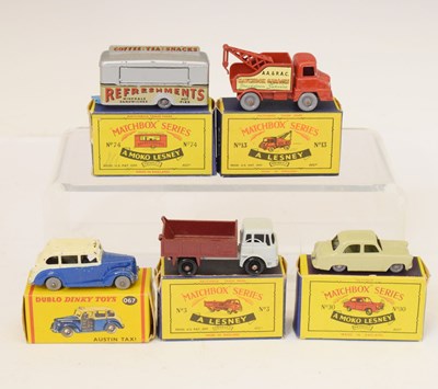 Lot 321 - Matchbox Lesney and Dublo Dinky Toys
