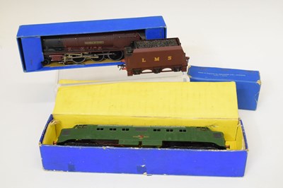 Lot 333 - Two Hornby Dublo 00 gauge railway train set locomotives