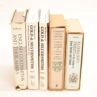 Lot 353 - Culme, John - Directory of Gold & Silversmiths, Vols. I and II