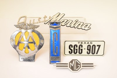 Lot 216 - Quantity of car badges