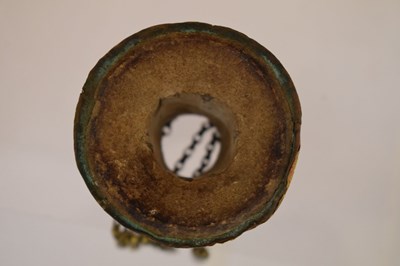 Lot 489 - Persian enamel holder