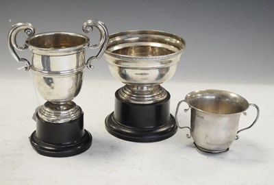 Lot 171 - George V silver trophy with presentation inscription 'Foster Cup, Bisley