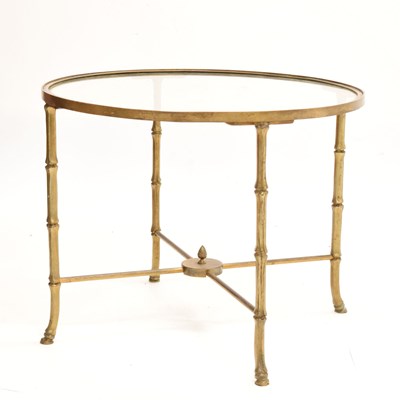 Lot 622 - Gilt metal occasional table