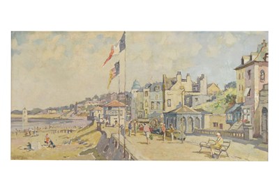 Lot 523 - Gilbert - Oil on board - 'Burnham-on-Sea'