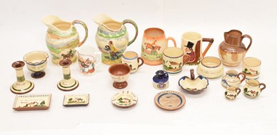 Lot 661 - Doulton Lambeth stoneware jug commemorating the Golden Jubilee of Queen Victoria