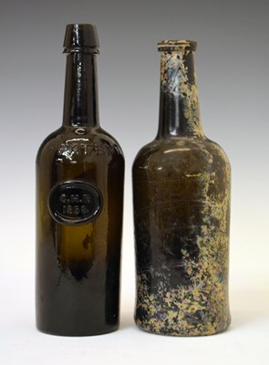 Lot 41 - Mid 19th century seal-type Utility bottle